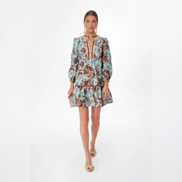 Tuckernuck NEW Robin's Egg Blue Victorian
Drop Waist Palmerston Dress Size M - Picture 2 of 12